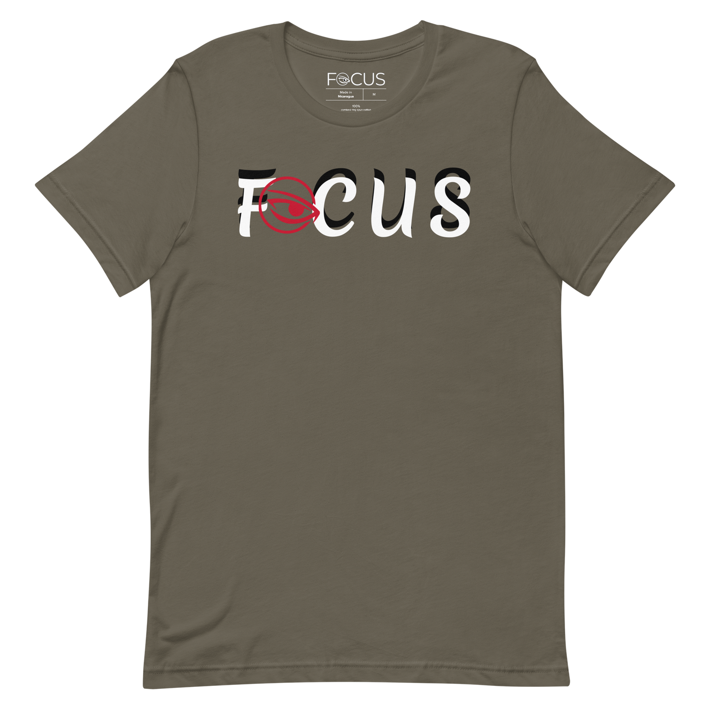 FOCUS CONSISTENCY IS KEY LOGO TEE