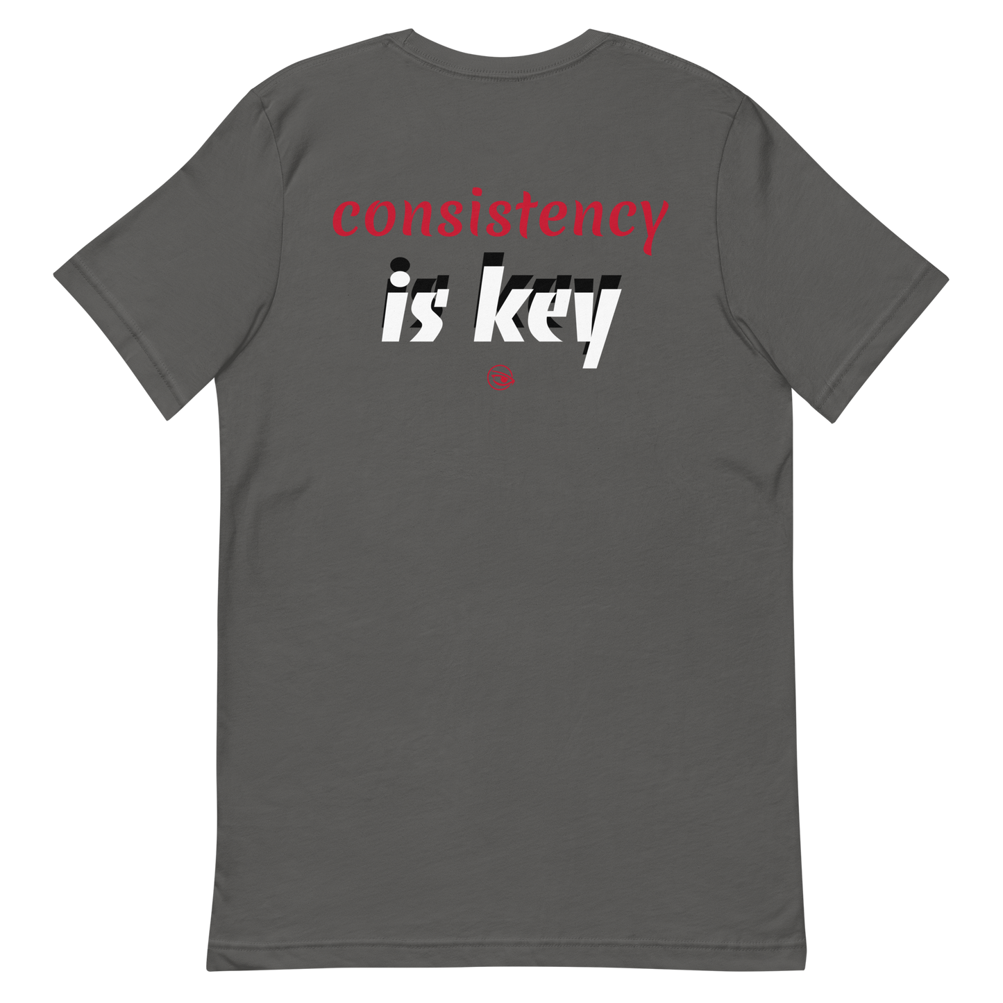 FOCUS CONSISTENCY IS KEY LOGO TEE
