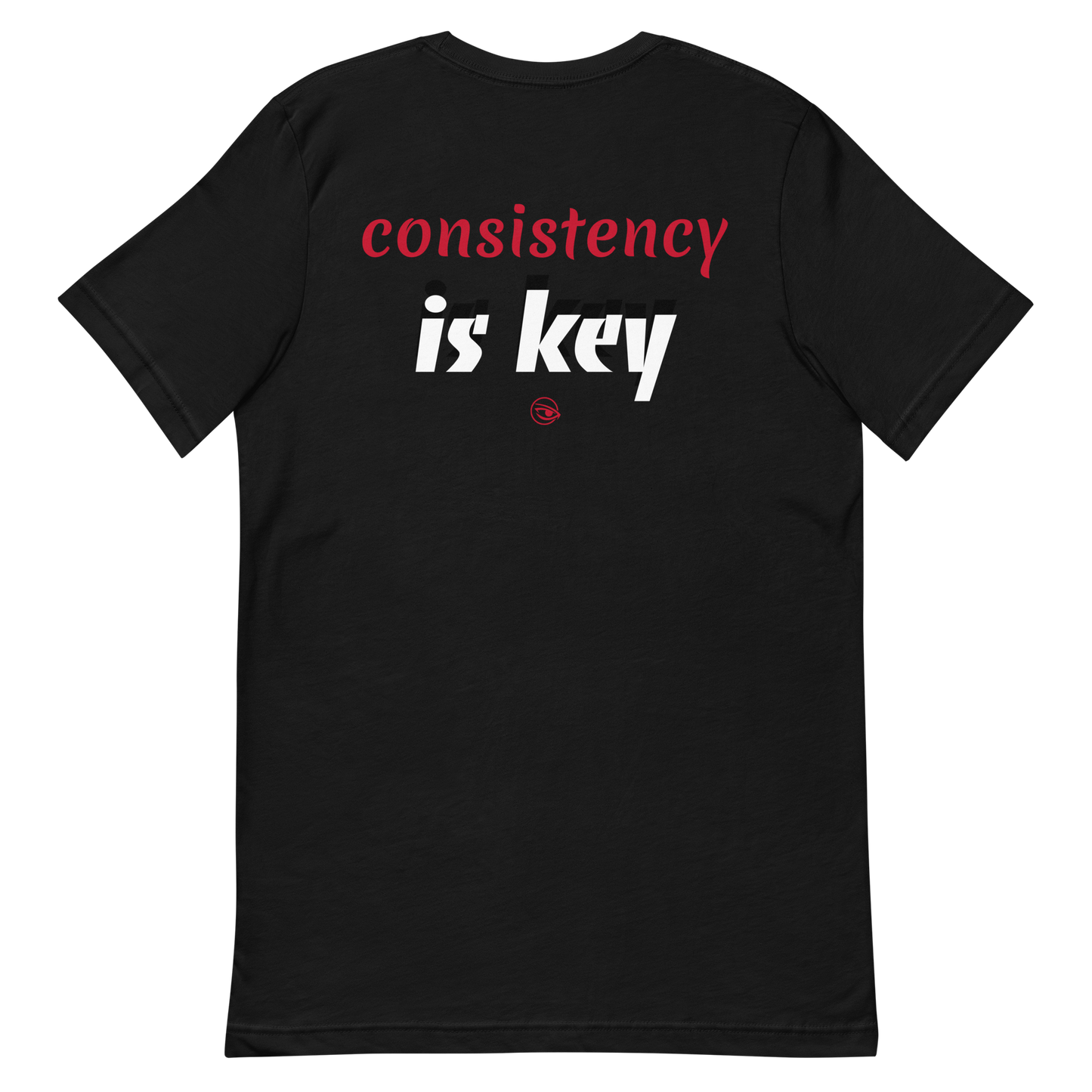 FOCUS CONSISTENCY IS KEY LOGO TEE