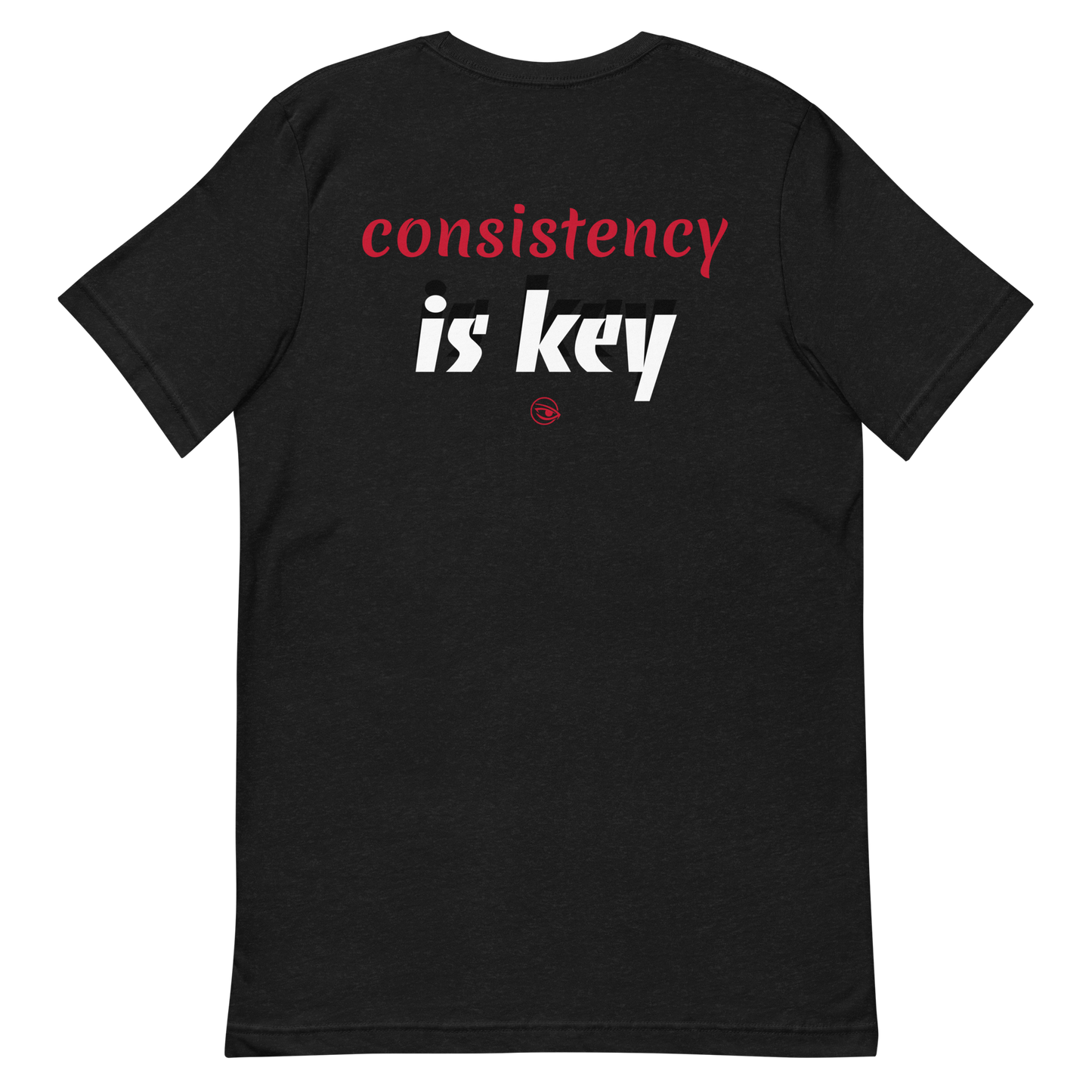 FOCUS CONSISTENCY IS KEY LOGO TEE