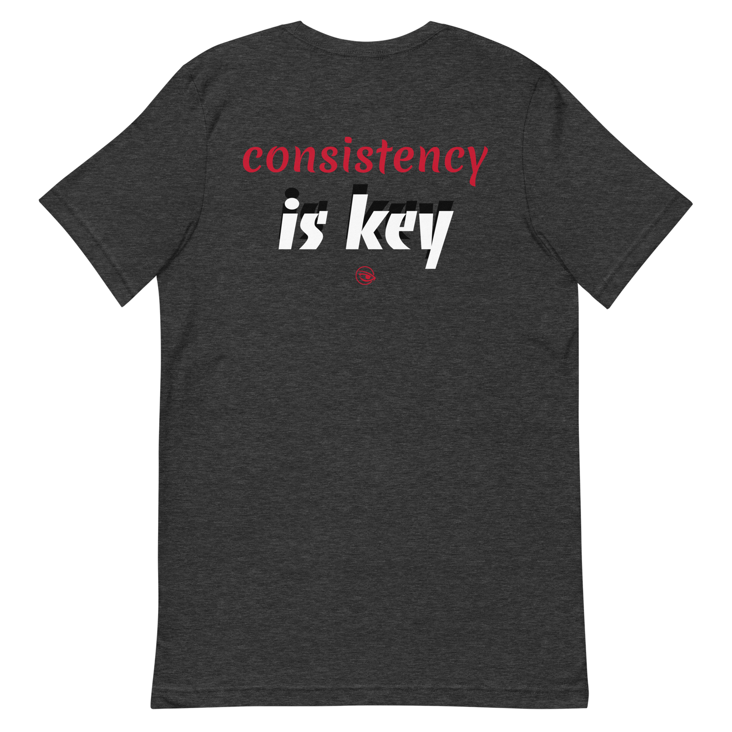 FOCUS CONSISTENCY IS KEY LOGO TEE