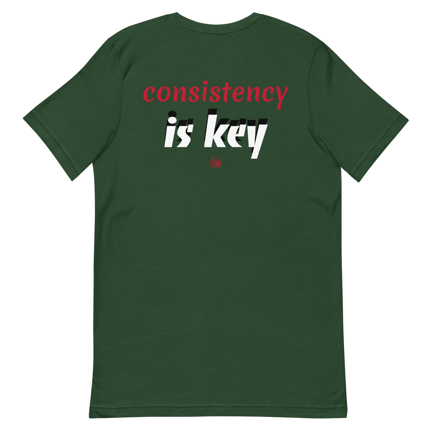 FOCUS CONSISTENCY IS KEY LOGO TEE