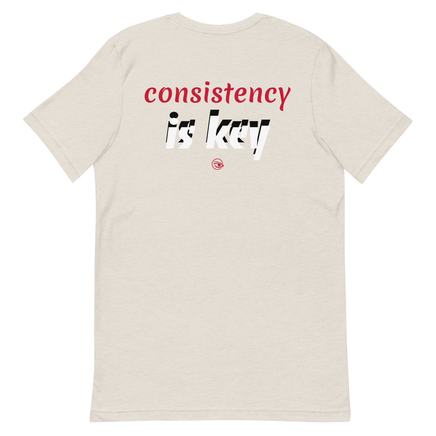 FOCUS CONSISTENCY IS KEY LOGO TEE