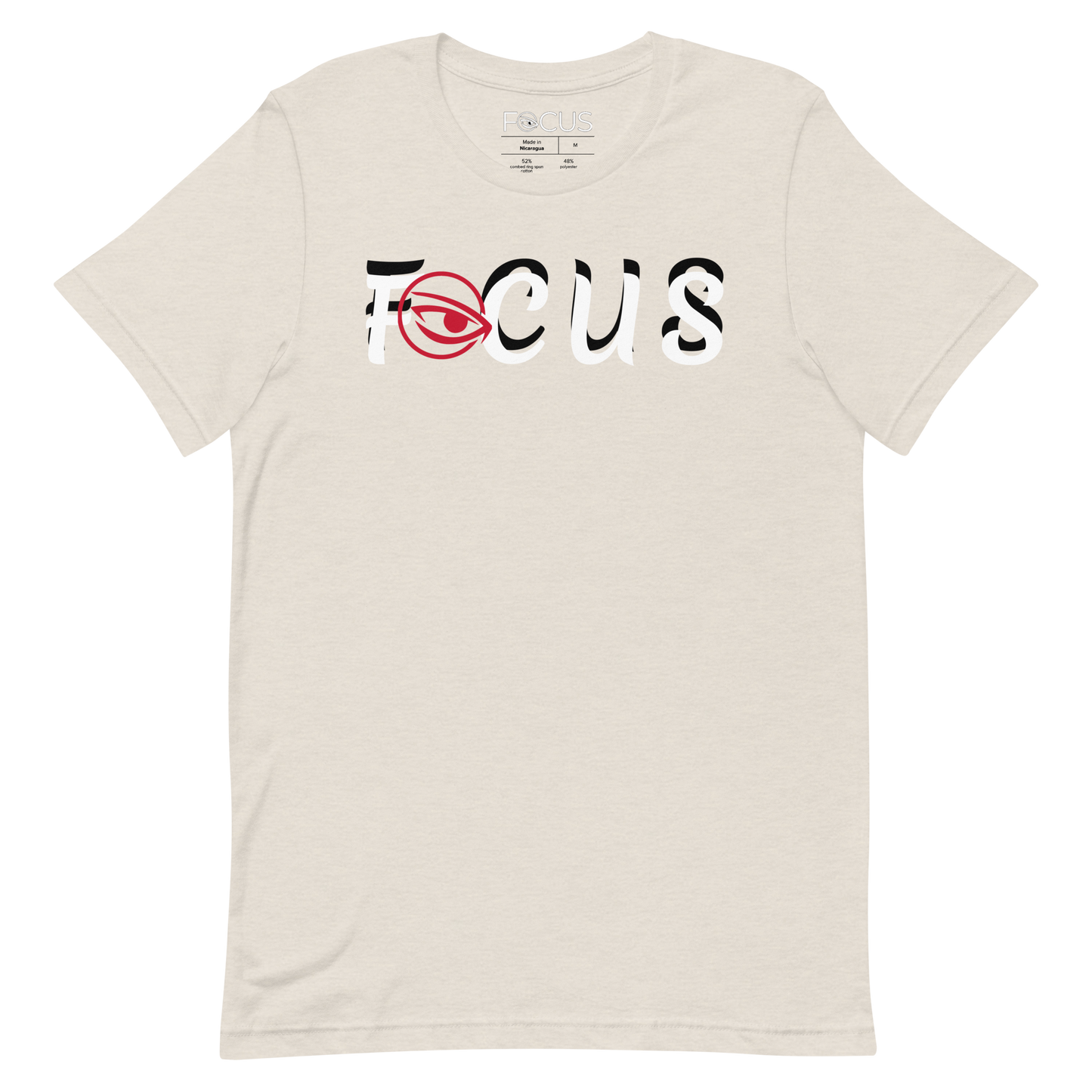 FOCUS CONSISTENCY IS KEY LOGO TEE