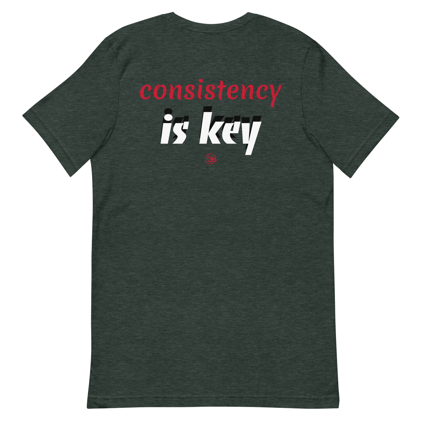 FOCUS CONSISTENCY IS KEY LOGO TEE