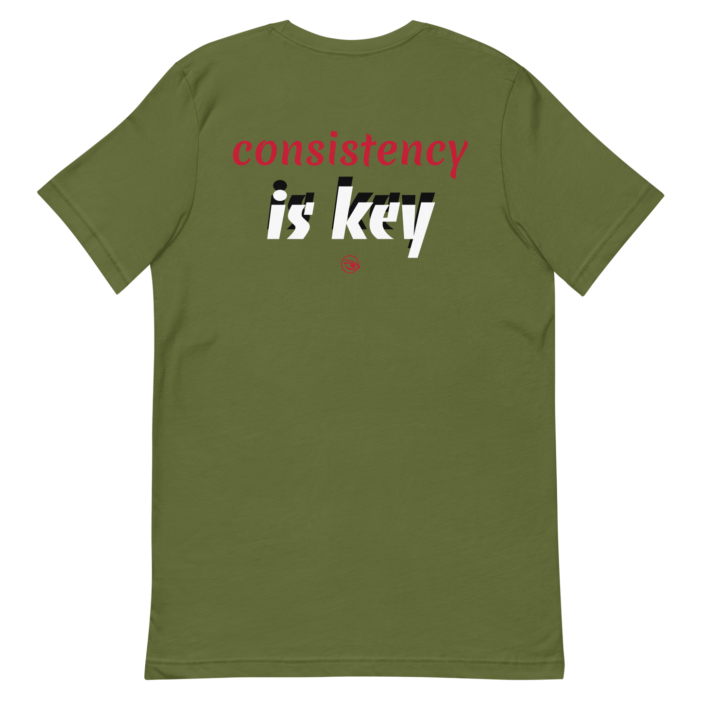 FOCUS CONSISTENCY IS KEY LOGO TEE