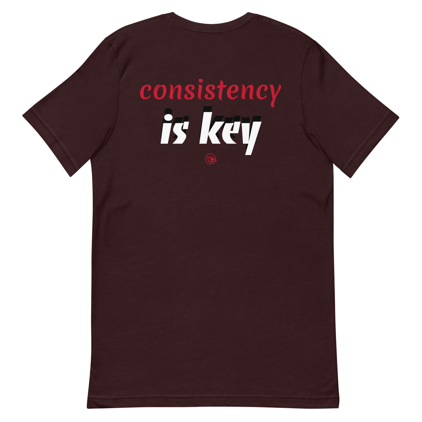 FOCUS CONSISTENCY IS KEY LOGO TEE