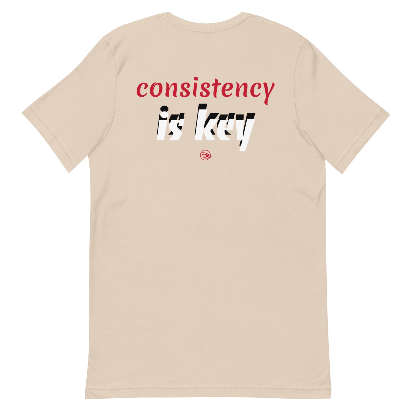 FOCUS CONSISTENCY IS KEY LOGO TEE