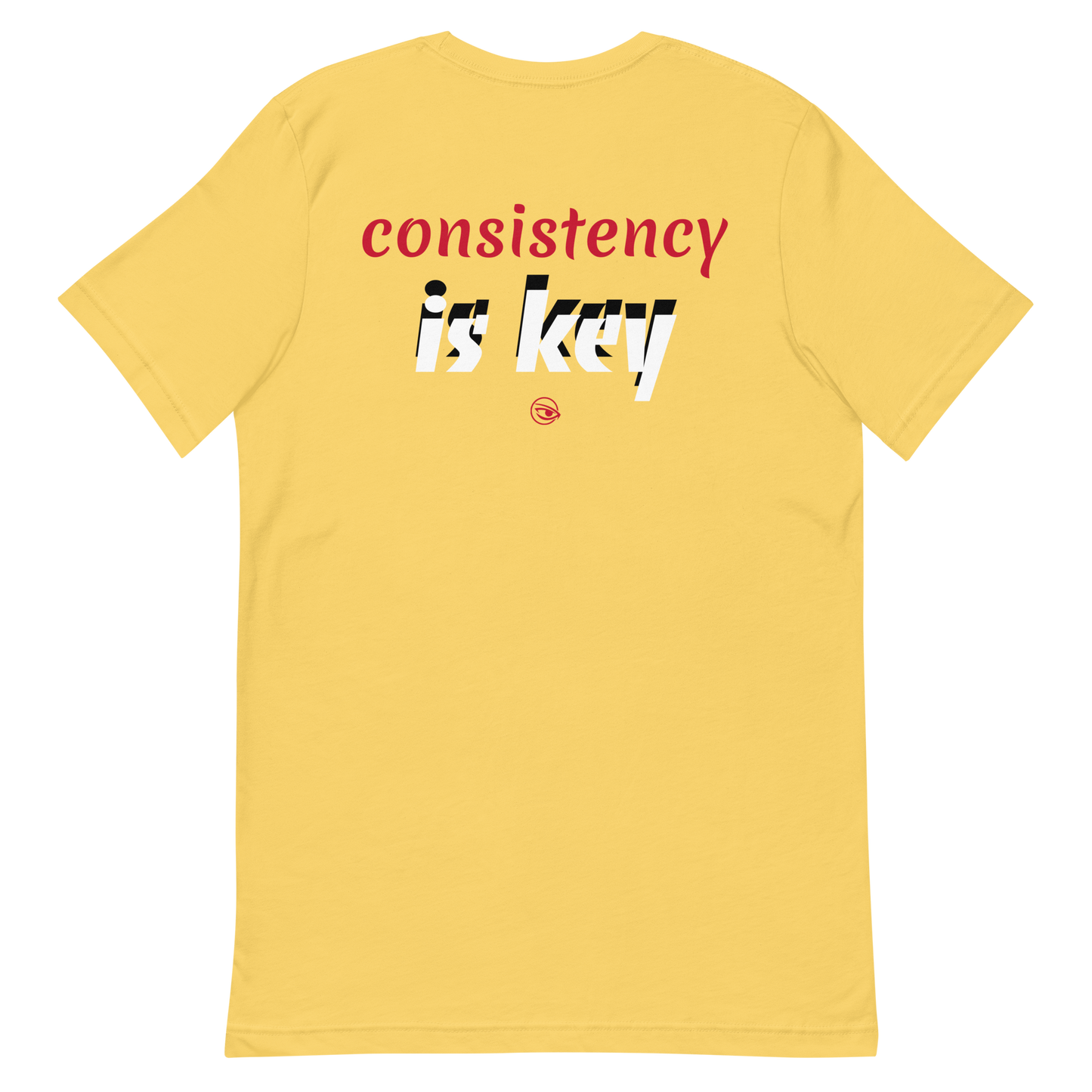 FOCUS CONSISTENCY IS KEY LOGO TEE